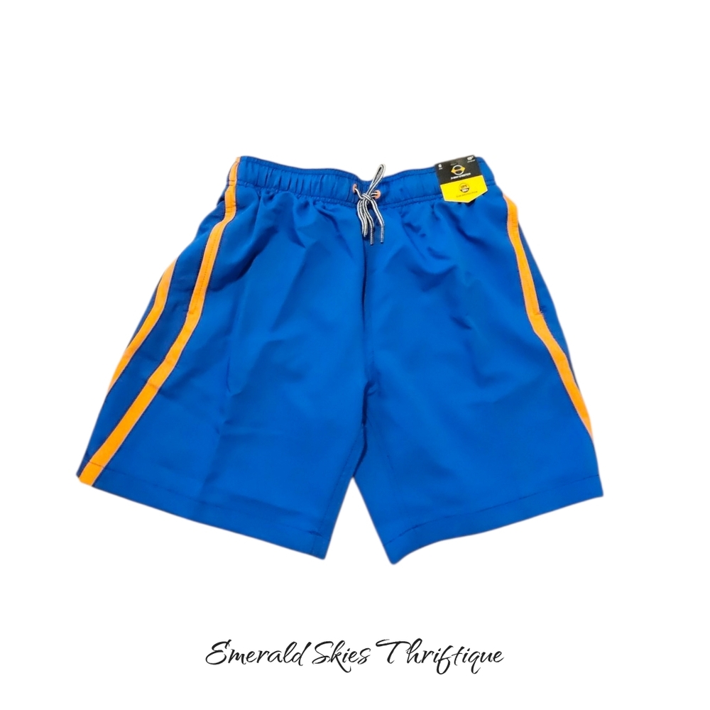 Men's Speedo swim trunks, size small. New.